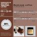 Mushroom Coffee Mix - 36 Servings with 10 Mushroom Extracts (30% Beta-glucan) - Buy Online on GoSupps.com
