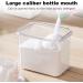 1100ml Laundry Detergent Dispenser Large Capacity Liquid Detergent Dispenser with Measuring Cup Washing Powder Container - Buy Online on GoSupps.com