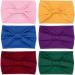 VENUSTE Wide Headbands for Women - Fashionable Knotted Hair Bands 6PCS (Bright Color) - Buy Online on GoSupps.com
