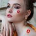 Red Lips Temporary Tattoo Stickers - 55 Sheets (145Pcs) | Self-Adhesive & Water-Proof | Perfect for Valentine's Day Decor | Ideal for Women & Girls - Buy Online on GoSupps.com