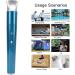 Travel Blow Dryer Rechargeable Hot Cold Air Adjustable Cordless Hair Dryer Quiet Negative Ion Function 360 Nozzles Foldable for Pet Care (Blue) - Buy Online on GoSupps.com