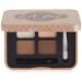 L.A. Girl Inspiring Brow Kit  Light and Bright (Light)  Brow Wax 0.035 oz.  Brow Powder 0.15 oz.  Includes Tweezers and Dual Ended Brush with Spoolie GES341