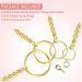 Shynek 360PCS Gold Keychain Rings with Jump Rings and Screw Eye Pins - Perfect for Resin Crafts and Jewelry Making - Buy Online on GoSupps.com
