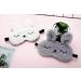 Silk Plush Bunny Grey Sleep Mask - Cute Rabbit Eye Mask for Women & Kids - Buy Online on GoSupps.com
