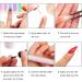 Silk Fiberglass Nail Extension Kit - 6 Shapes DIY Nail Tips Set for UV Gel Nails - Home Salon Tool - Buy Online on GoSupps.com