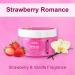 Victoria Beauty Totes Sea Body Peeling - Dead Sea Salt Scrub for Face & Body Natural Strawberry & Vanilla Exfoliator (400g) - Buy Online on GoSupps.com