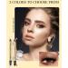 Go Ho Brown Highlighter Eyeshadow Stick - Cream-to-Powder Eye Brightener Crayon Pen - Shimmer Brown 03 - Buy Online on GoSupps.com