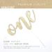 NANASUKO 1st Birthday Cake Topper - Double Sided Gold Glitter - Made in USA - Buy Online on GoSupps.com