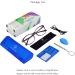 VisionGlobal Blue Light Blocking Glasses for Men & Women | Stylish Anti-Eyestrain & Anti-Glare Square Frames (Red No Magnification) - Perfect for Computer & TV Use - Buy Online on GoSupps.com