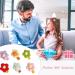Shop Dhweku 12pc Baby Hair Clips - Cute Plush Flower Hairpins & Accessories for Baby Girls - Buy Online on GoSupps.com