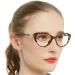 MARE AZZURO Progressive Multifocal Blue Light Blocking Cateye Reading Glasses for Women - Brown 2.50x - Stylish & Eye Protection - Buy Online on GoSupps.com