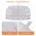 FOMIYES Sports Men's Lumbar Brace - Adjustable Waist Support for Gym & Daily Use | Silver 105x23x1CM - Buy Online on GoSupps.com