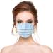 RWET 100PC Unisex Adult Stylish Pattern Disposable Mask for Coron v r s Protect on 3 Ply Non-Woven Protective Mouth-Coverages Elastic Earloop Dustproof Windproof - Buy Online on GoSupps.com
