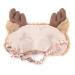 Christmas Deer Elk Sleeping Mask - Cute Animal Eye Cover for Winter Nap - Buy Online on GoSupps.com