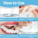 Provisional Dentures - 2 Pairs of Cosmetic Veneers & Fake Braces for Men & Women | International Shipping Available - Buy Online on GoSupps.com