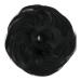 CAISHA by PRETTYSHOP Synthetic Fiber Hairpiece Scrunchie Scrunchy Updo Slightly Wavy Black G1B black #1 G1B