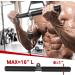 Mikolo LAT and Lift Pulley System - Adjustable Weight Cable System for Full Body Workout - Home Gym Equipment (Capacity 280 lbs) - Buy Online on GoSupps.com
