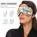 WELLDAY Sleep Mask Wildlife Dinosaurs Night Eye Shade Cover Soft Comfort Blindfold Blockout Light Adjustable Strap for Men Women - Buy Online on GoSupps.com