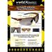 Voltx 'Constructor Ultimate' Bifocal Safety Glasses - Premium UV400 Reading Aid Gold & Blue Mirrored Smoke Lens - Ideal for Sports & Biking - Buy Online on GoSupps.com