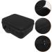 FOMIYES 1pc Hair Dryer Storage Bag Waterproof Makeup Bag Hair Dryer Case Cover Travel Bag for Hair Dryer 27.5x21cm Black - Buy Online on GoSupps.com