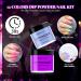 Morovan Glow in the Dark Dip Powder Nail Set - 12 Colors, French Manicure Starter Kit - Buy Online on GoSupps.com