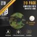 Skin Grip Freestyle Libre 2 Adhesive Patches - Waterproof & Sweatproof - 20 Pack Camo - Buy Online on GoSupps.com