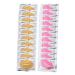 Ipetboom Lip Pad Pack 20pcs Collagen Masks Exfoliating Moisturizing Lip Anti Aging Random Style