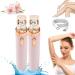 Heroepilator Facial Hair Remover Hero Epilator Facial Hair Removal 7-In-1 Electric Razor Body Shaver Hair Removal For Women Electric Painless Facial Hair Remover For Underarms (pink *2)