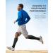 Optimized Cambivo Compression Stockings for Men & Women - 2 Pairs of Support Socks for Running Travel & Sports - Size S-M Black - Buy Online on GoSupps.com