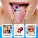Tongue Scraper & Cleaner - 100% Stainless Steel Fights Bad Breath 3 Pack for Adults & Kids | Optimal Oral Care - Buy Online on GoSupps.com