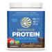 Sunwarrior - Warrior Blend - Plant Based Raw Vegan Pea Protein Powder with Hemp Protein and MCTs from Coconut - Chocolate - 375g Chocolate 375 g (Pack of 1)
