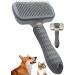 Self Cleaning Slicker Brush for Dogs Cats Rabbits Puppies - Laadi Pet Grooming Brush for Long & Short Haired Cats and Dogs - Buy Online on GoSupps.com