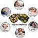 SSIMOO Black & Gold Floral Eye Mask - Ultra-Soft Light-Blocking for Comfort & Restful Sleep | International Shipping - Buy Online on GoSupps.com