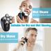 6-in-1 Electric Head Shaver for Bald Men | Waterproof Cordless Razor & Grooming Kit - Buy Online on GoSupps.com