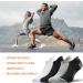 Buy Ilovdaisy Unisex Sneaker Socks - Padded Breathable Cotton Sports Socks for Men (43-46) & Women (35-42) - 6 Pairs in Black Gray & White - Buy Online on GoSupps.com