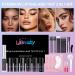 Libeauty Eyebrow Enhancement and Tinting Kit 2 in 1 Make-up Kit Perfect for Parties Weddings Offices and Sports - Buy Online on GoSupps.com