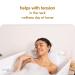 Luxury Bath Pillow with 7 Suction Cups | Ergonomic Head and Neck Support | Waterproof Design | Ideal for Elderly and Children | Gift Box Included - Buy Online on GoSupps.com