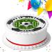 FOOTBALL PERSONALISED 7.5 INCH EDIBLE ICING CAKE TOPPER DECORATION FB800 - Buy Online on GoSupps.com