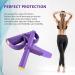 Pedal Resistance Band - 4-Tube Ankle Puller Fitness Trainer for Women - Multifunctional Workout Tension Rope for Abdomen, Waist, Arm, and Tummy Exercise - Buy Online on GoSupps.com