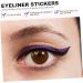FRCOLOR 18 Pairs Anti Sweat Eyeliner Omen Eyeliner Stickers Glitter Stickers Makeup Tape Women Eyeliner Decal Pink Tape Eyeshadow Eye Line Strip Sticker Man Double Eyelid Sticker No Smudge 9x10cm As Shown 1 - Buy Online on GoSupps.com