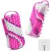 YEALIFE Camo Purple Silicone Body Scrubber: 2-in-1 Body & Hair Brush for Shower, Easy Clean, Stimulates Blood Circulation - Women & Men - Buy Online on GoSupps.com