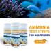Bandes de test d'ammoniac d'aquarium | 50 comptes Kit de test d'eau | Testeur d'azote d'ammoniac de qualit de laboratoire | R sultats pr cis pour le p che la p che l'aquaculture l'aquarium l'eau - Buy Online on GoSupps.com