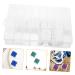 Coheali 1 box wrap plate thread coil organizer embroidery yarn board.