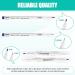 Zonon 5 Pieces Tattoo Tip Skin Marker Pens - 0.5mm and 1mm for Skin, Eyebrow, Lips | Includes Paper Ruler | 2 Single Head & 3 Double Heads - Buy Online on GoSupps.com