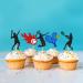 30 Pcs Tennis Cupcake Toppers - Colorful Sports Cake Decorations for Tennis Parties - Perfect for Sport Party Decor - Buy Online on GoSupps.com