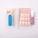 Kiss Everlasting French Nail Kit Medium 28 Nails EF07 - 1 Pack | 28 Count - Buy Online on GoSupps.com