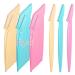 36 pieces of eyebrow razors eyebrows eyebrow shaper eyebrow razor trimmer women face razor facial razor women for women 3 colors. "Multicolor 36PCs