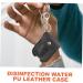 Shop Minkissy 6 STK PU Leather Key Ring Pendants & Travel Bottles | Hand Soap & Disinfectant Containers - International Shipping Available - Buy Online on GoSupps.com