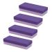 4 pieces of pumice for feet double -sided foot peeling stone two -tone foot cleaner corneal remover foot care tool suitable for at home beauty salon
