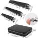 3-Piece Stainless Steel Nail Clipper Set in Gift Box | Professional Nail Clippers for Men & Children (Black) - Perfect for Fingernails & Toenails - Buy Online on GoSupps.com